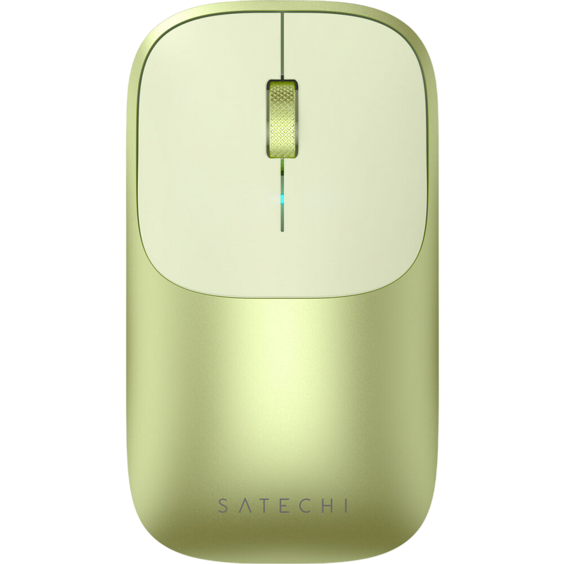 Wireless Mouse Satechi Slim EX, 3 buttons, Ambidextrous, Rechargeable, Bluetooth 5.0, Citrus
