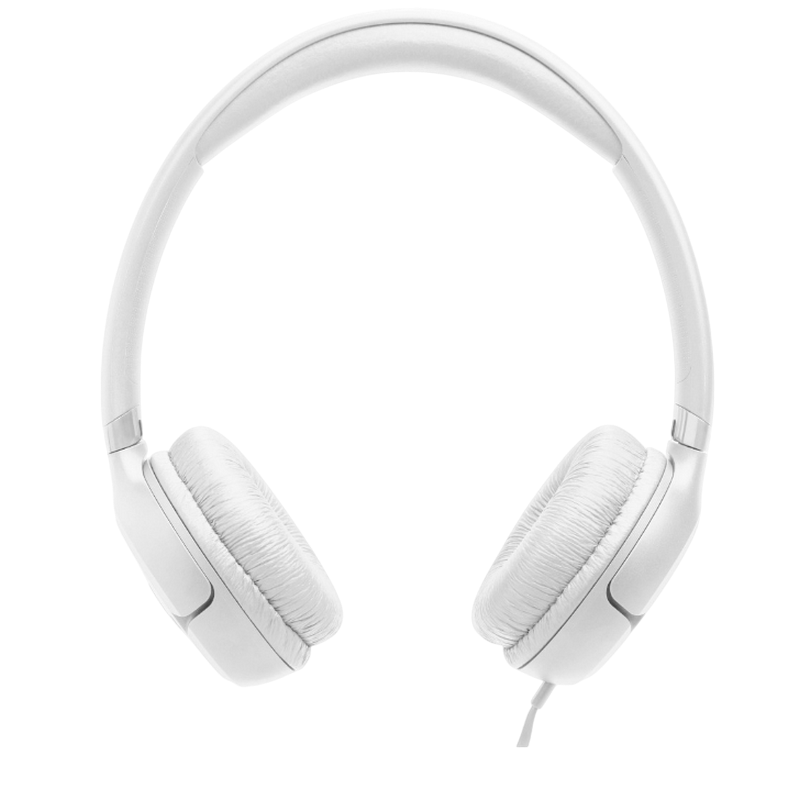 Headphones JBL T530C White, USB-C, On-ear