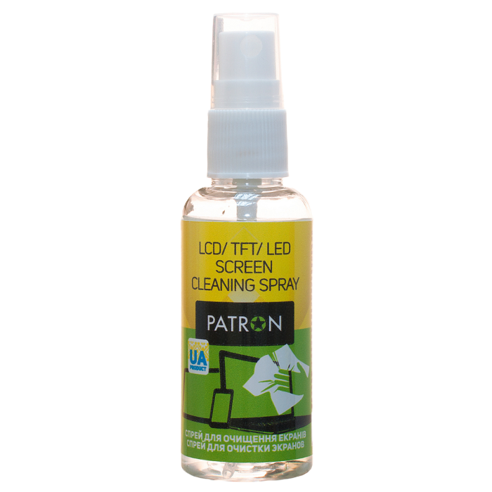 Cleaning liquid for screens PATRON "F3-014", Spray 50 ml