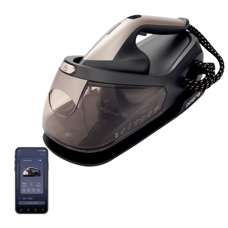 Ironing System Polaris PSS2002K Pro Black Gold
