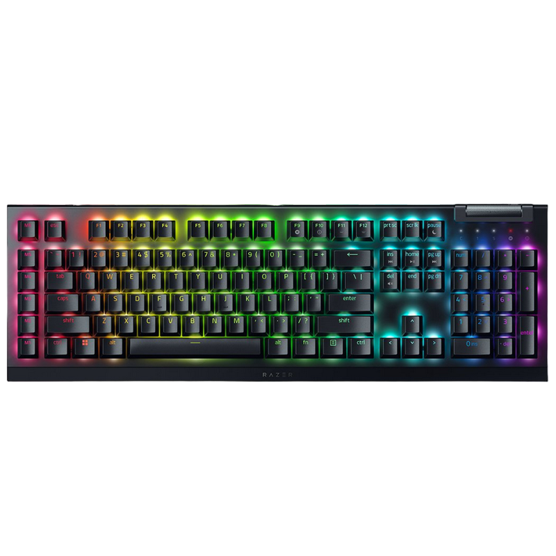 Gaming Keyboard Razer BlackWidow V4 X, Mechanical, Clicky SW, Aluminum, Macro, Digital Wheel, 6 Gaming keys, Doubleshot ABS, RGB, USB, EN, Black