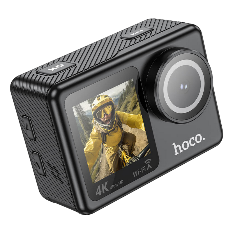 Hoco DV101 dual color screen sports camera, Black