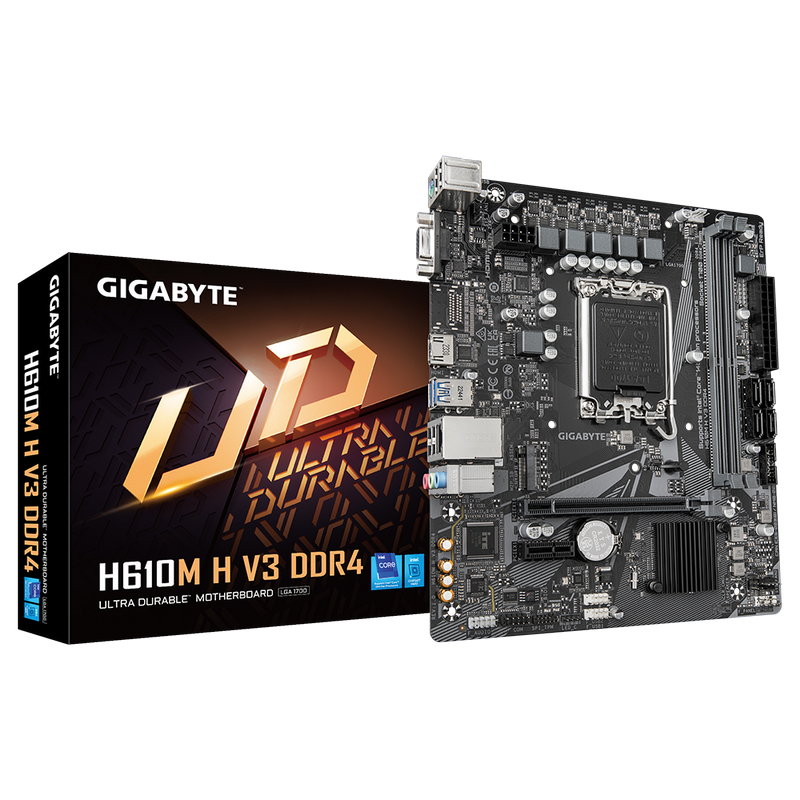 MB S1700 Gigabyte H610M H V3 DDR4 mATX