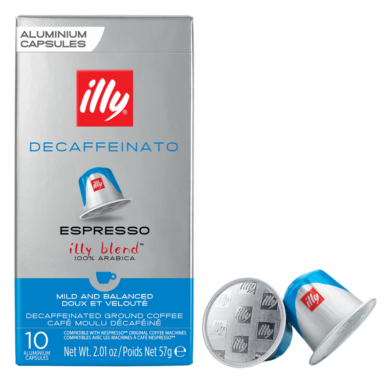 Coffee illy Espresso CLASSICO DECOF (10 capsule compatibile), 8994