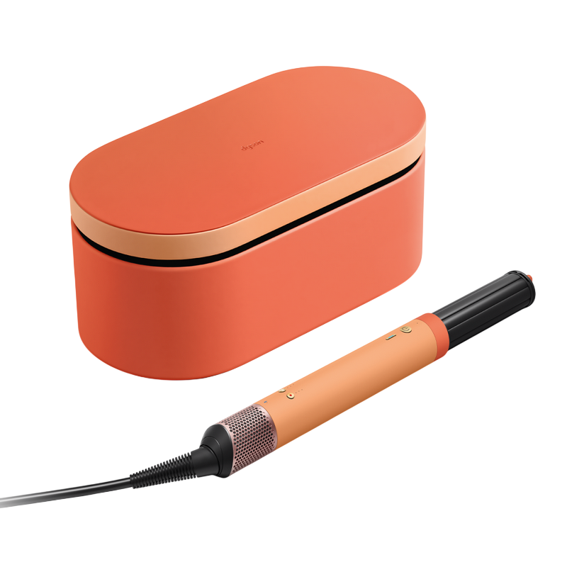 Hair Hot Air Styler set Dyson HS09 Airwrap Co-anda 2x Multi-styler & Dryer Straight+Wavy Ceramic Apricot/Topaz (264002-01)
