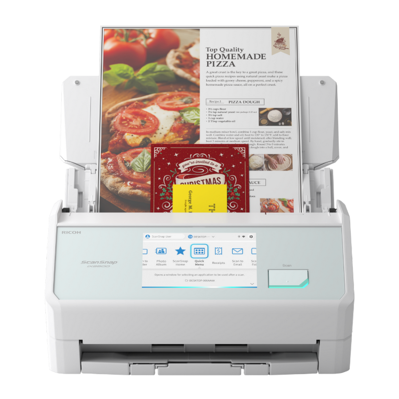 Scanner Ricoh ScanSnap iX2500, White