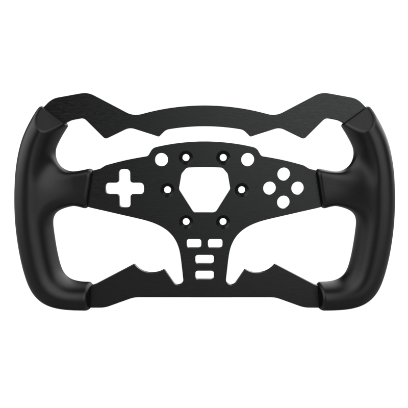 Wheel Mod MOZA ES Formula, 280mm, Aviation Grade Aluminum Body, Rubber Grips, Racing-level Quick Release System