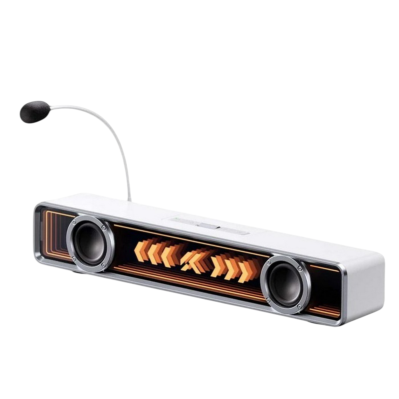 Gaming Soundbar & Subwoofer MCHOSE K20 Pro, White