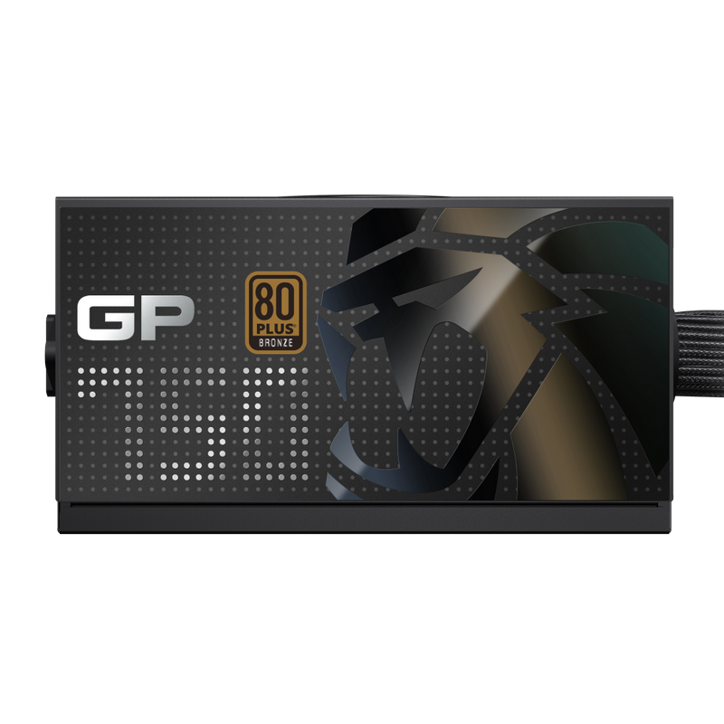 Power Supply ATX 750W GAMEMAX GP-750B, 80+ Bronze, 140mm, Active PFC, DC/DC, Temperature control fan, ATX 3.1, PCIe 5.1, Black