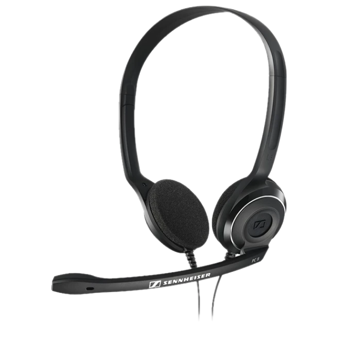 Headset EPOS PC 8 USB, volume/mute control on cable, microphone with noise canceling