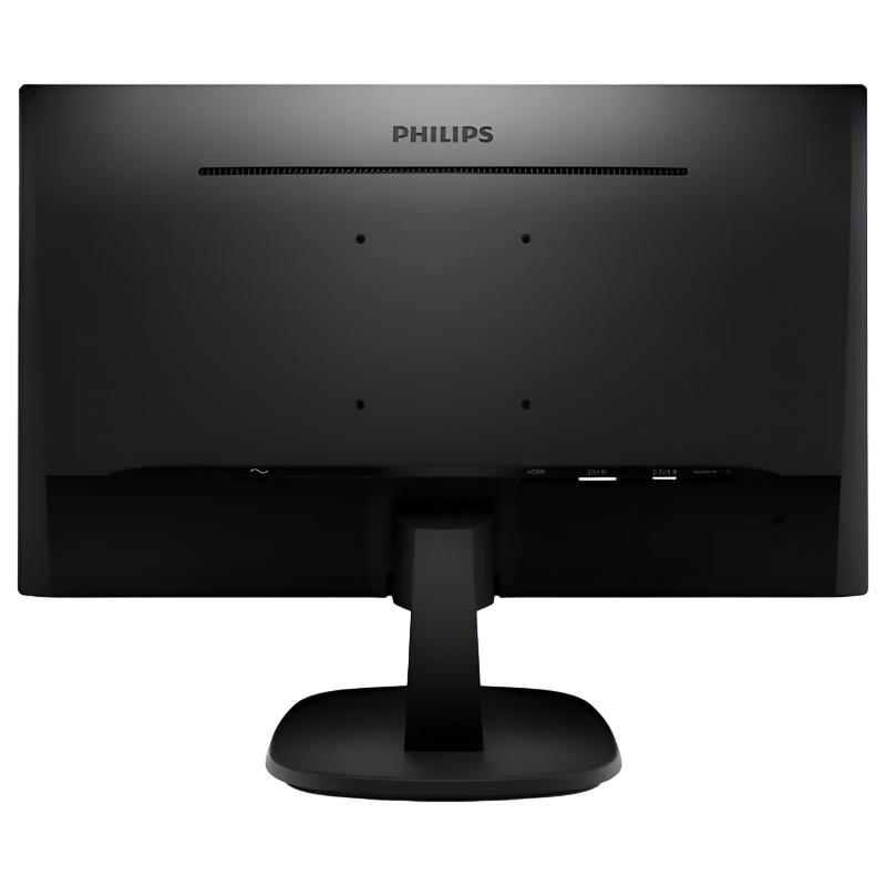 27" PHILIPS 273V7QJAB, Black, IPS, 1920x1080, 75Hz, 5ms, 250cd,10M:1,D-Sub+HDMI+DP+AudioOut,Spkrs