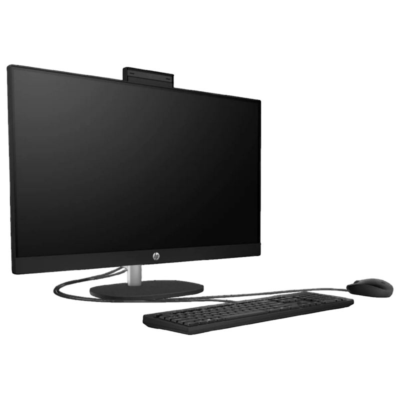 HP AIO 27-cr1060ci Black (27" FHD IPS 300 nit Core Ultra 5 125U 1.3-4.3GHz, 16GB, 512GB SSD, Wired KB&MS, FreeDOS)
