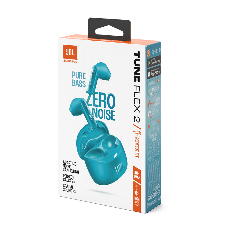 True Wireless JBL Tune Flex 2 Turquise, TWS Headset
