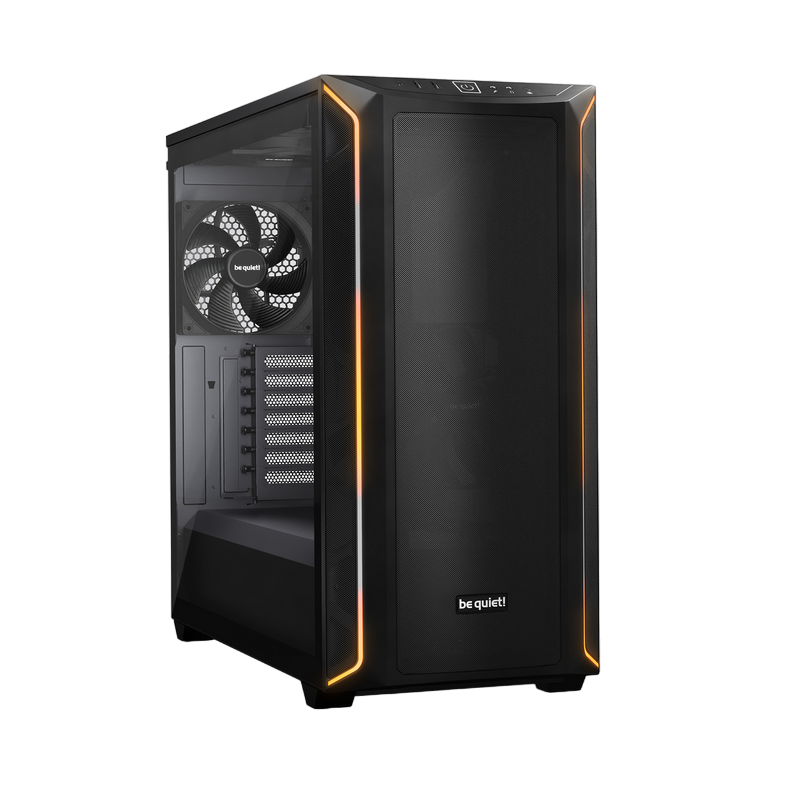 Case EATX be quiet! Shadow Base 800 DX, w/o PSU, 3x140mm, 2xARGB Strips, Front Mesh, Tempered Glass, DF, 2xUSB3.2, 1xUSB-C, 2x3.5', 4x2.5", Black