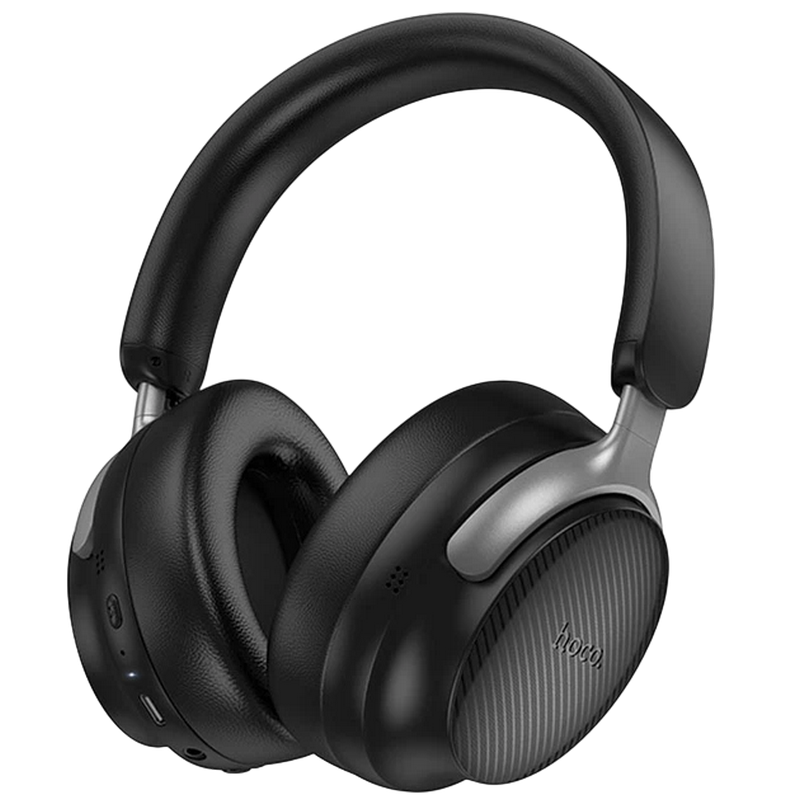 W53 Plus Tone ANC BT headphones(App), Classic Black