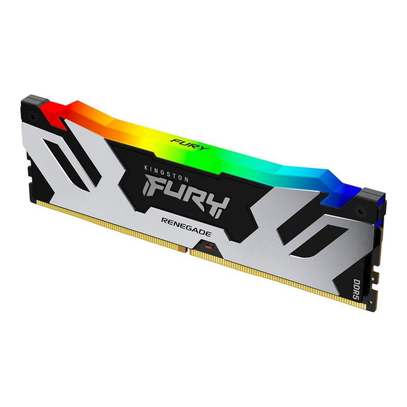 .16GB DDR5-6400MHz Kingston FURY Renegade RGB (KF564C32RSA-16), CL32-39-39, 1.4V, Intel XMP 3.0, Black/Silver