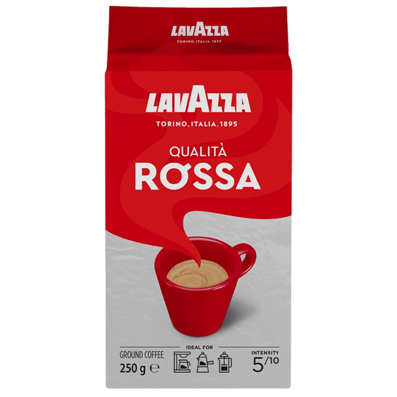 Coffee LAVAZZA Q. ROSSA 250g (macinata)