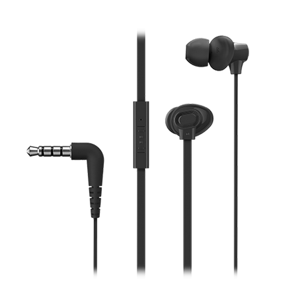 Earphones Panasonic RP-TCM130GEK Black, Mic, 4pin 1*mini-jack 3.5mm