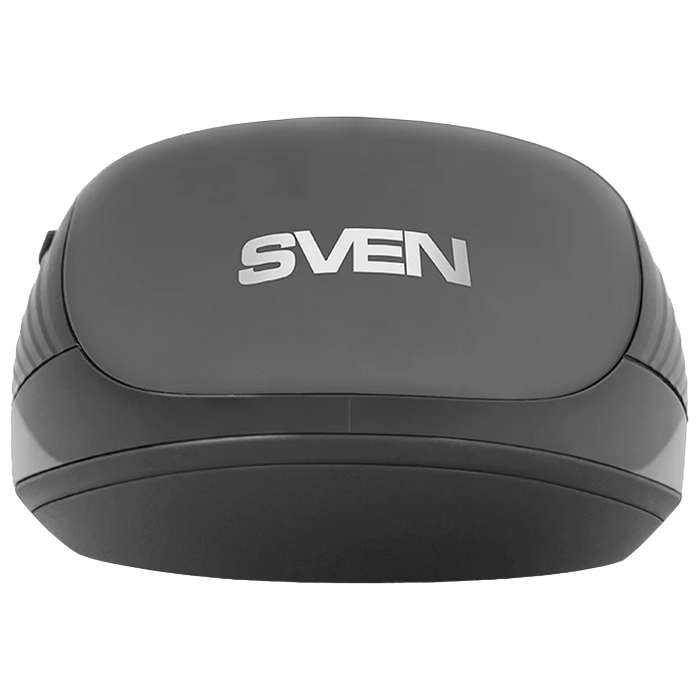 Wireless Mouse SVEN RX-560SW, 800-1600 dpi, 6 buttons, Ergonomic, Silent, Soft-touch, 60g., 1xAA, 2.4Ghz, Grey