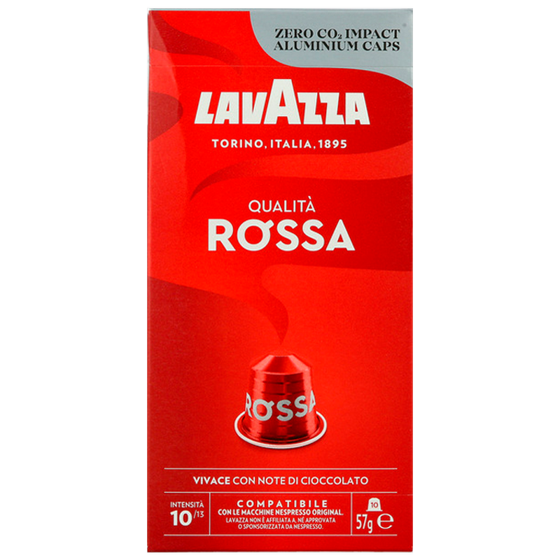 Coffee LAVAZZA Q. ROSSA NESPRESSO (10 cap)
