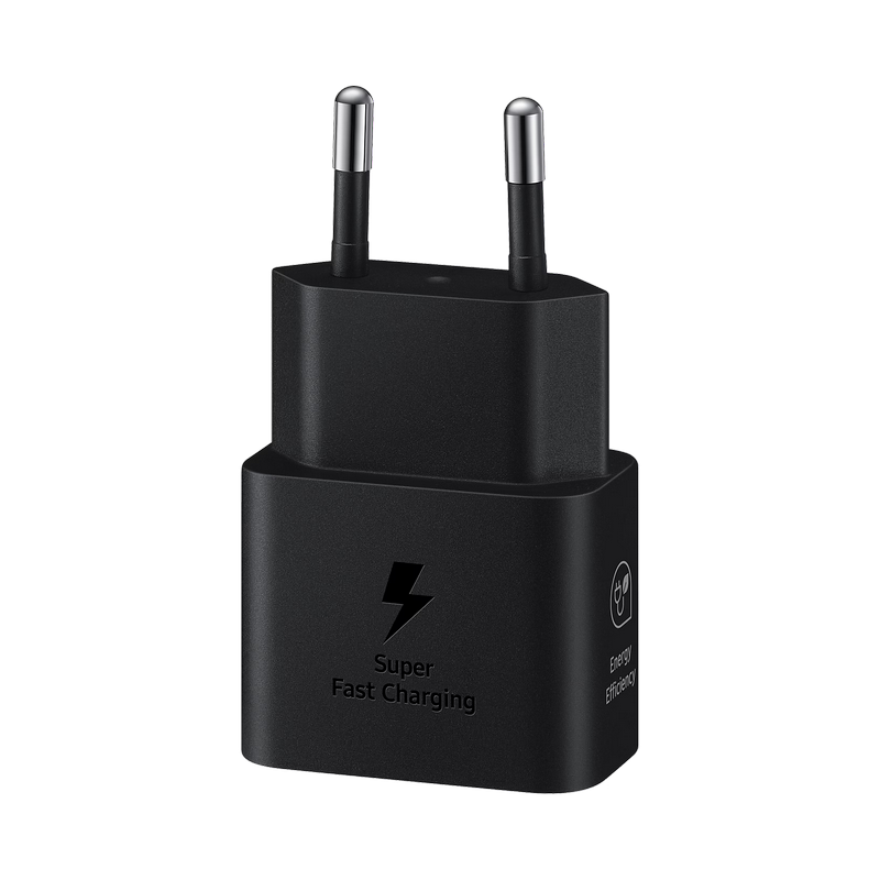 Original Sam. EP-T2510, Fast Travel Charger 25W PD, Black