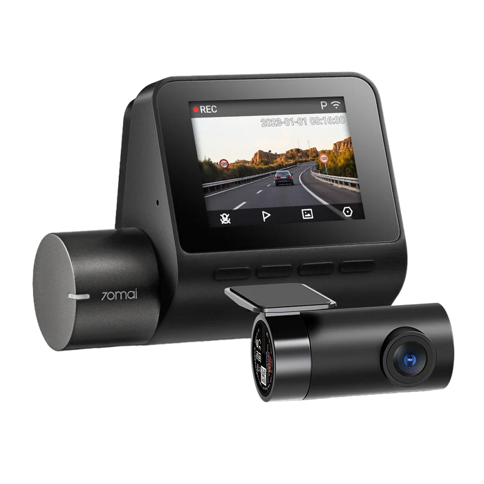 70mai A200 Dash Cam with RC11 Rear cam, Black