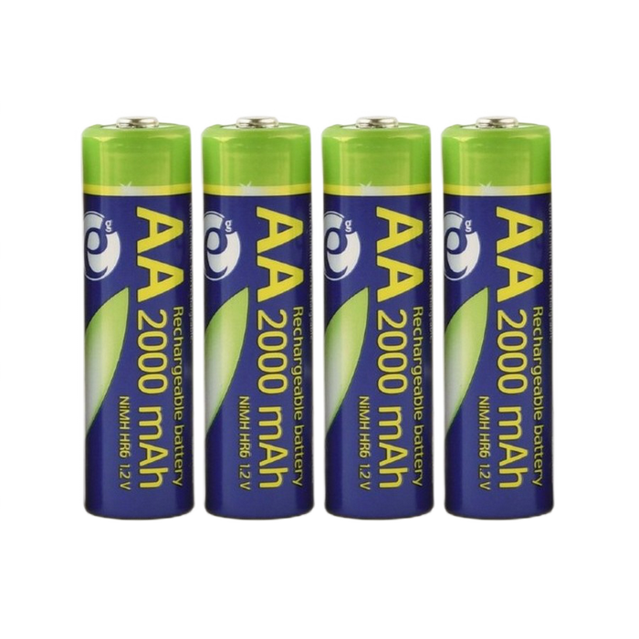 AA 2000mAh, Blister*4, Energenie, Ni-MH, EG-BA-AA20R4-01