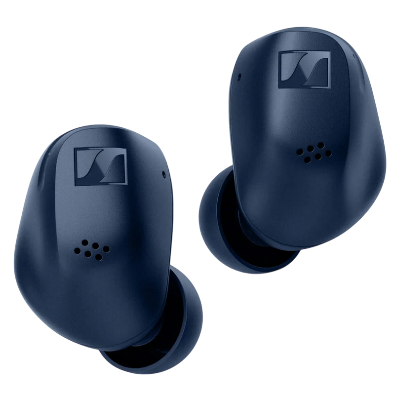True Wireless Sennheiser Accentum, Blue, IP54, 8 hours (ANC off)/6 hours (ANC on); Max. battery life charging box: 28 hours