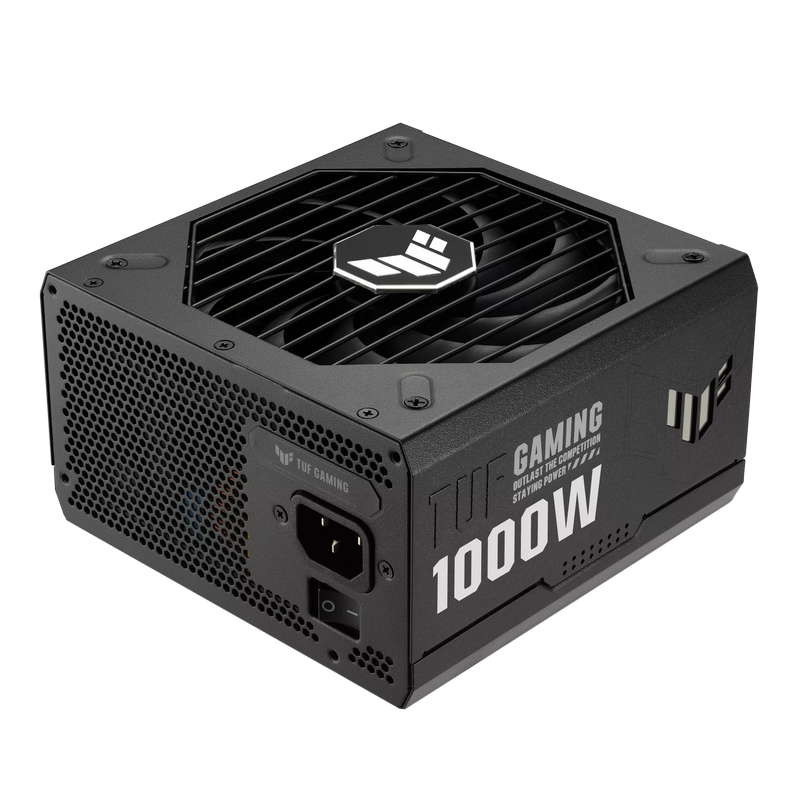 Power Supply ATX 1000W ASUS TUF Gaming, 80+ Gold, 150mm, Active PFC, OPP/OVP/UVP/SCP/OCP/OTP, Fully Modular, Black