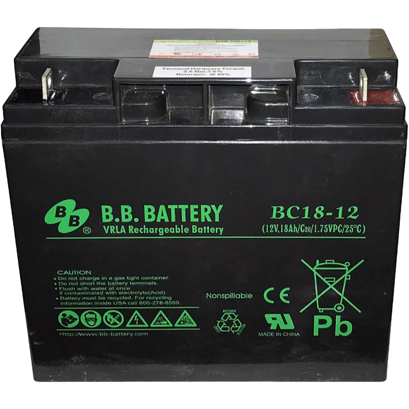 Baterie UPS 12V/ 18AH B.B. BC18-12, 3-5 Years