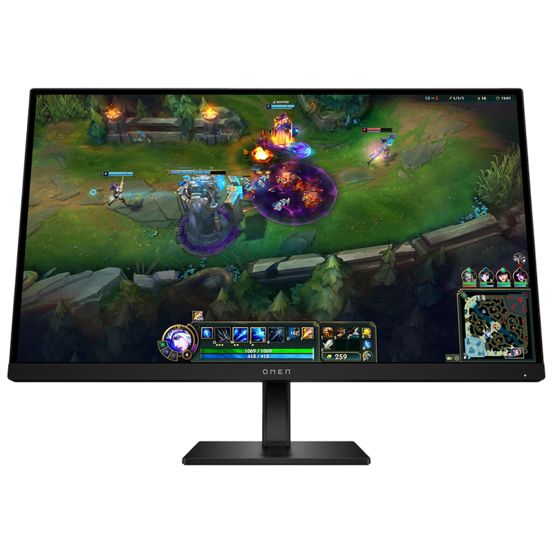 27" HP Omen 27 G2 Black, IPS, 1920x1080, 165Hz, AdaptiveSync, 1msGTG, 400cd, HDR400, HDMI+DP, Pivot