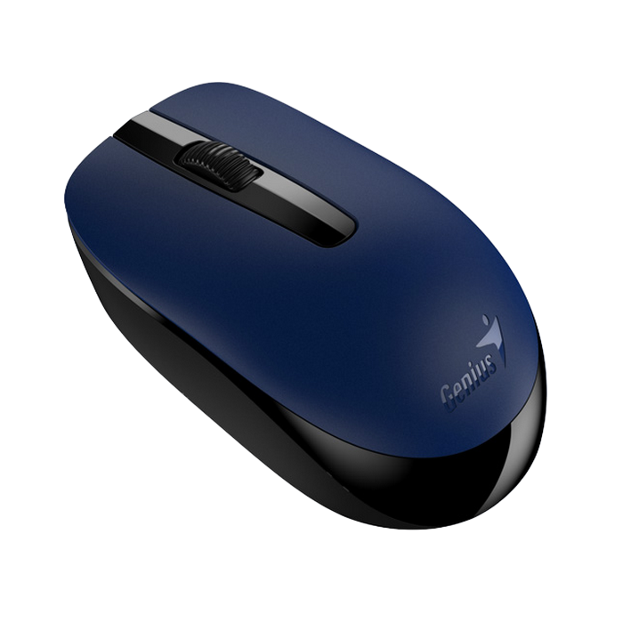 Wireless Mouse Genius NX-7007, 1200 dpi, 3 buttons, Ambidextrous, 54g, BlueEye, 1xAA, 2.4Ghz, Blue