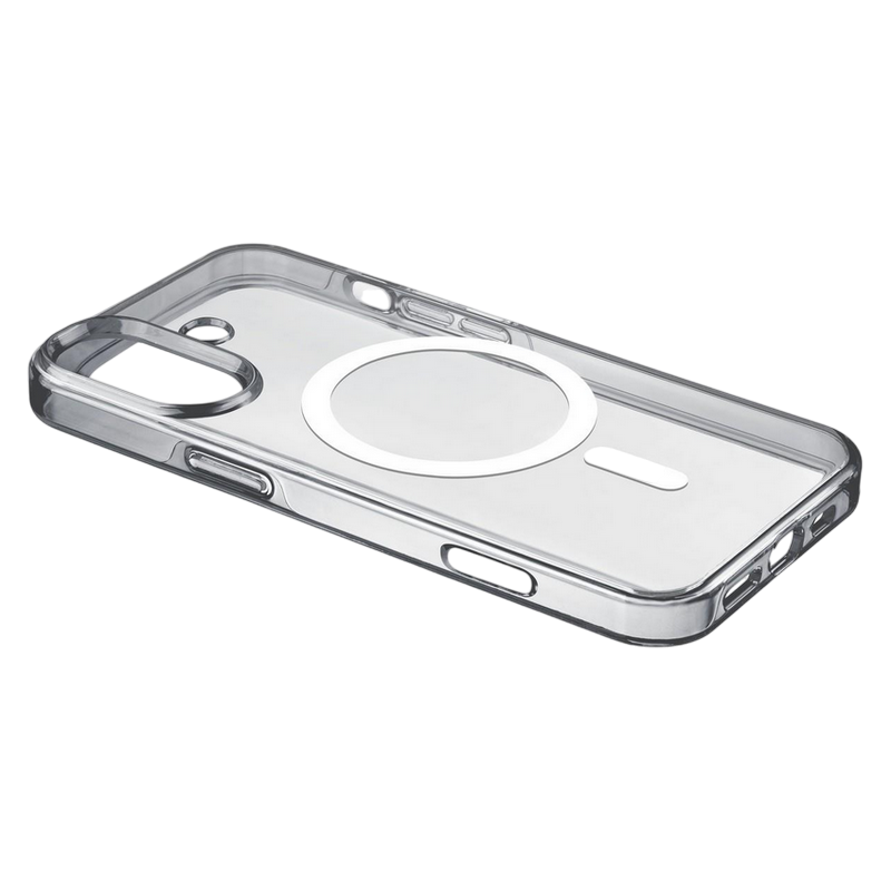 Cellular Apple iPhone 16, Gloss Mag Case, Transparent