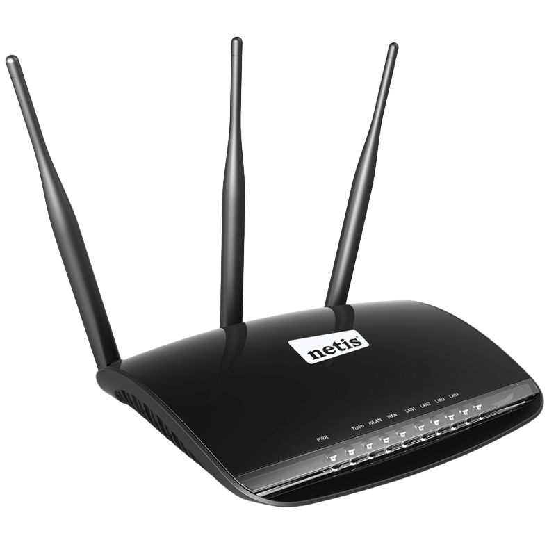 Wireless Router Netis "WF2533", 300Mbps, High Power, 3* 5dBi Detachable Antenna