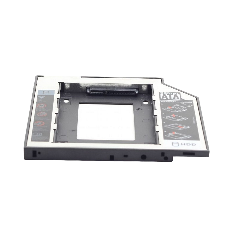 Laptop DVD slot adapter for 2.5'' drive, 12.7 mm heigh, Gembird, MF-95-02