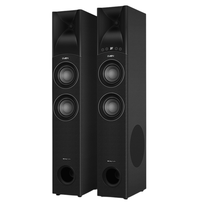 Speakers SVEN TWR-2800DD, 300W, DD, Bluetooth, HDMI, Optical, Coaxial, RC, black