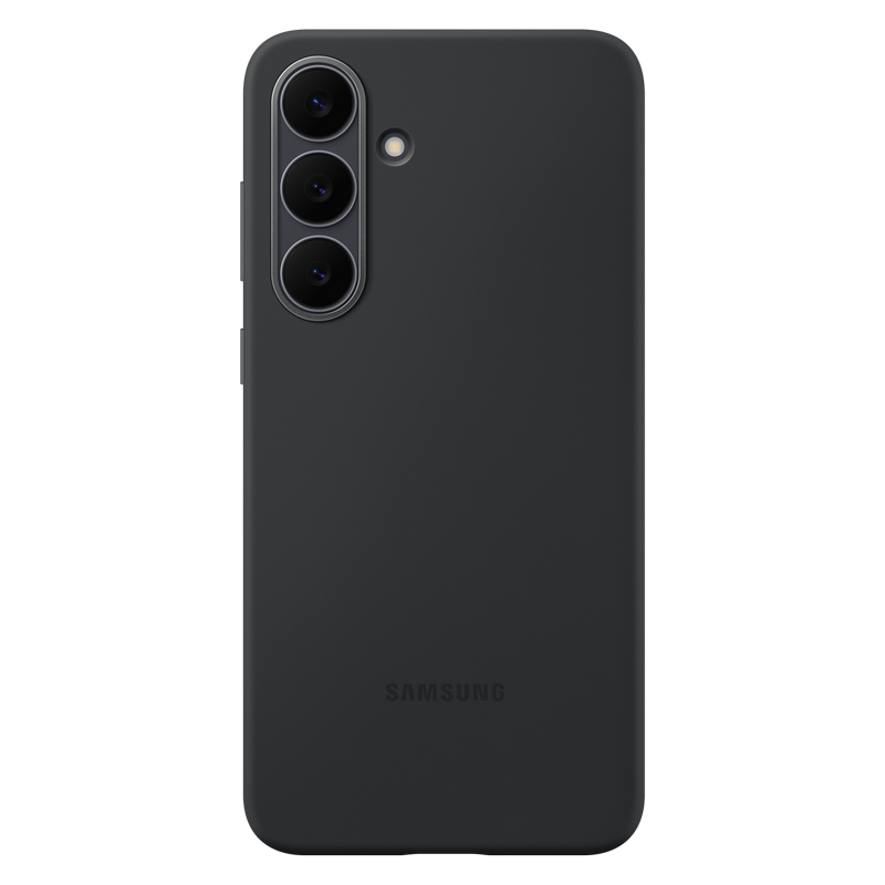 Original Sam. silicone cover Galaxy S25 FE, Black