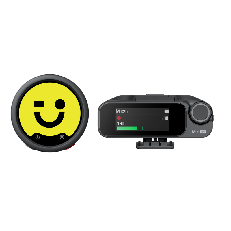 Insta360 Mic Pro (1 TX + 1 RX) (Luna Ultra/X5/X4 Air/Ace Pro 2/GO Ultra)