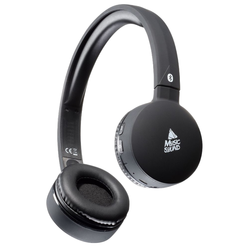Bluetooth headset, Cellular MUSICSOUND Black