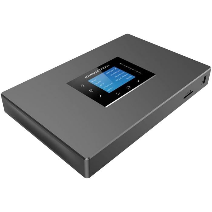 Grandstream UCM6301 IP PBX, 500 Users, 75 concurrent calls, 1хFXS, 1xFXO, 1xWAN, 1xLAN