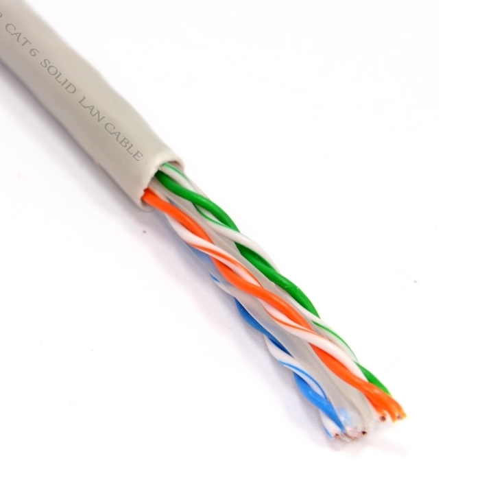 Cable FTP Cat.5e outdoor cable with messenger, 24AWG 4X2X1/0.525 copper, APC Electronic, 305m