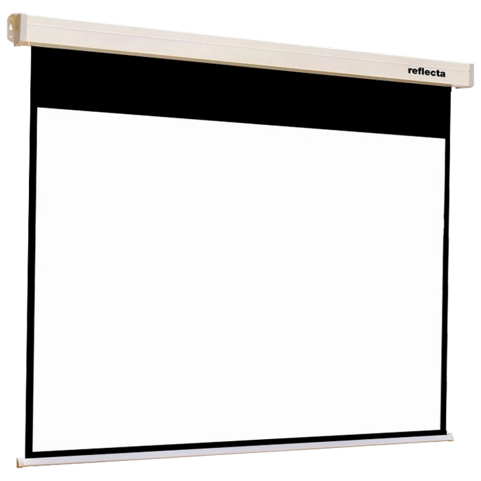 Manual Screen 4:3 Reflecta CrystalLine Rollo, 180x144cm/176x132cm view area, BB, 1.0 gain
