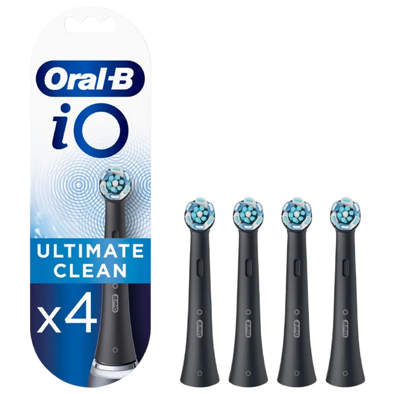 Acc Electric Toothbrush Oral-B iO Ultimate Clean 4pcs , Black