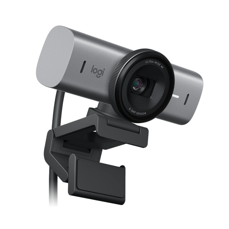 Camera Logitech MX Brio 705 for Business, 4K/30fps, FoV 90°, 8.5MP, Zoom:4x, Autofocus, Glass lens, Stereo mic, Shutter, 1,5m, USB-C, Graphite