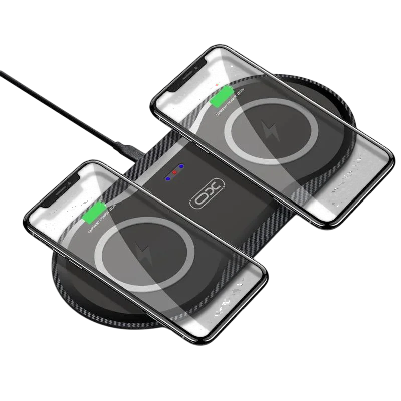 Wireless Charger XO, 2in1, WX025, Black