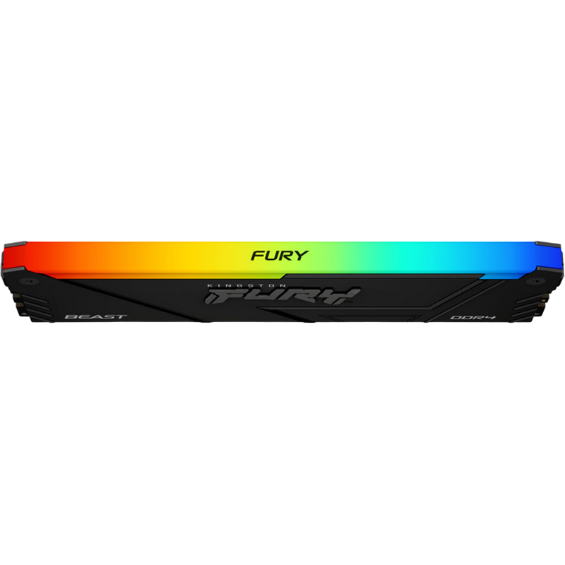 32GB DDR4-3600MHz Kingston FURY Beast RGB (Kit of 2x16GB) (KF436C18BB2AK2/32), CL18-22-22, 1.35V, Black