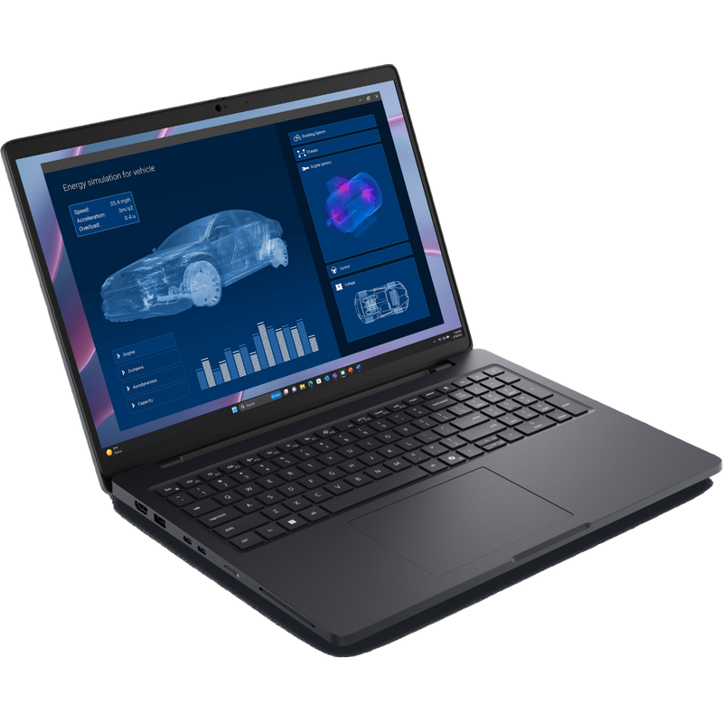 NB Dell 16.0" Dell Pro Max 16 MC16255 Black (Ryzen AI 9 HX PRO 370 32Gb 1Tb Win 11)