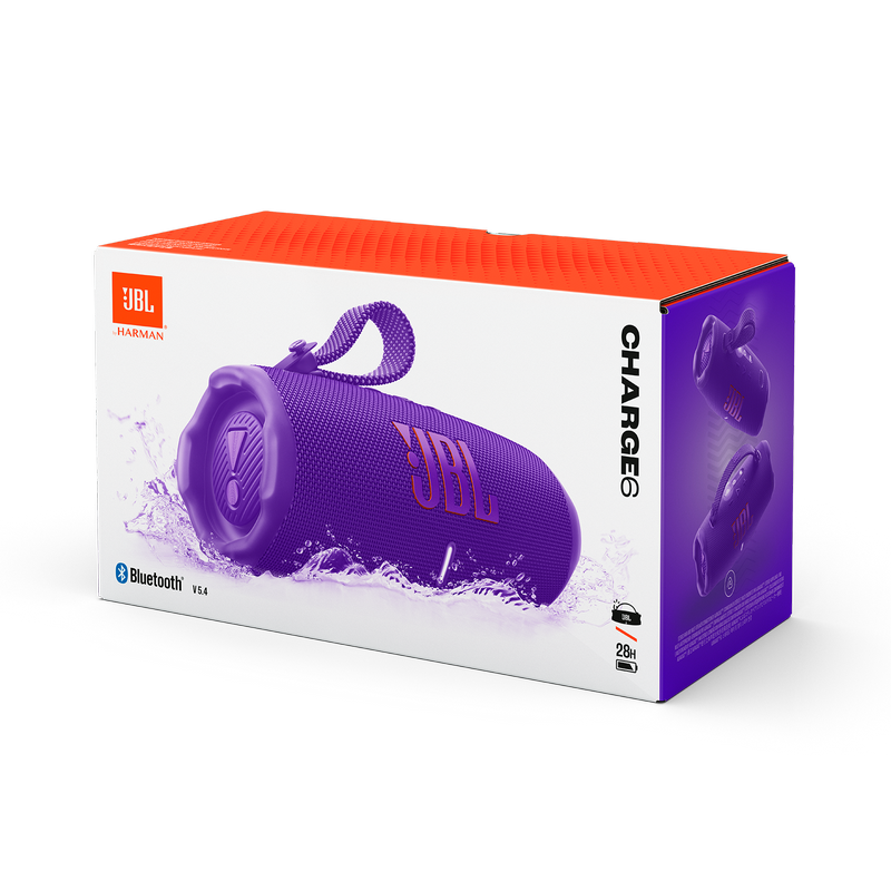 Portable Speakers JBL Charge 6, Purple