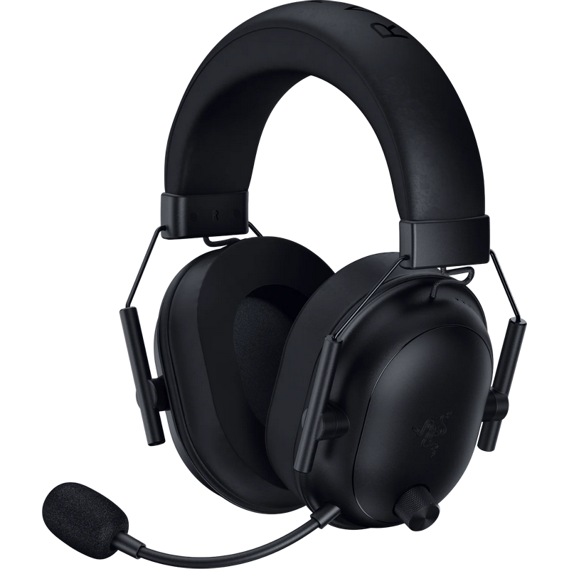 Gaming Wireless Headset Razer BlackShark V2 HyperSpeed, 50mm drivers, 12-28kHz, 32 Ohm, 100db, 280g, 70h, PNC, Detachable mic, 1.8m, USB+2.4+BT, Black