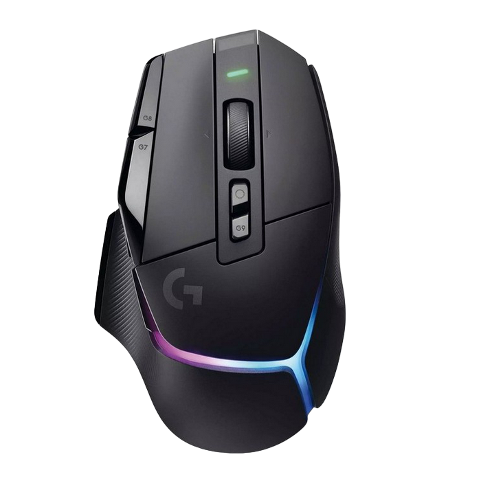 Gaming Wireless Mouse Logitech G502 X Plus, 25.6k dpi, 13 buttons, 400IPS, 40G, 106g, 1000Hz, 130h, Ergonomic, Hyper Scroll, RGB, 2.4Ghz, Black